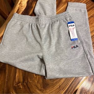 FILA Gray Joggers NWT